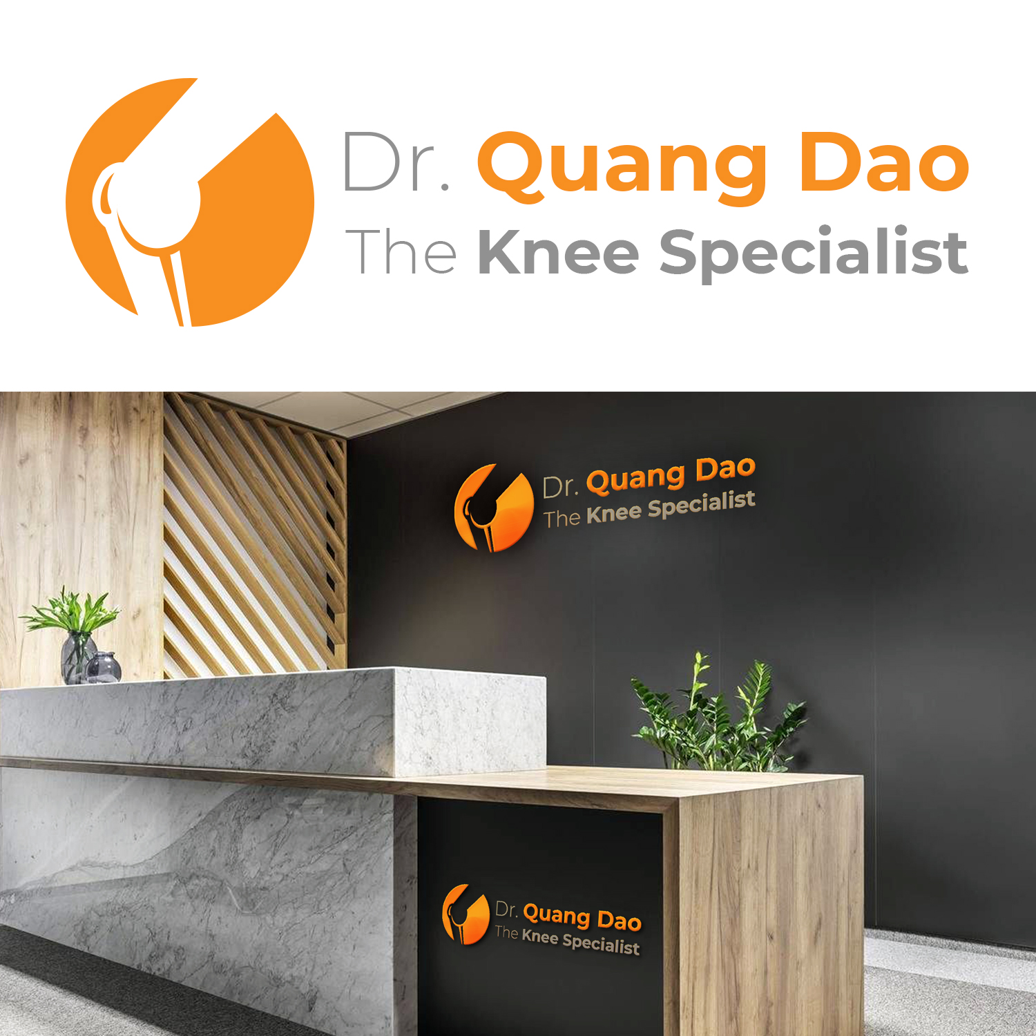 Logo Design by TSU Creations for Delta Knee Specialists Pty Ltd  | Design #19776022