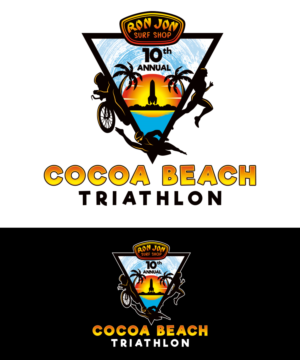 Cocoa Beach Triathlon | Diseño de Logo por StudioD™