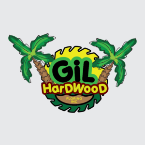 A Hardwood flooring company with a tropical ,colorful and a cool looking. | Diseño Gráfico por desainerd