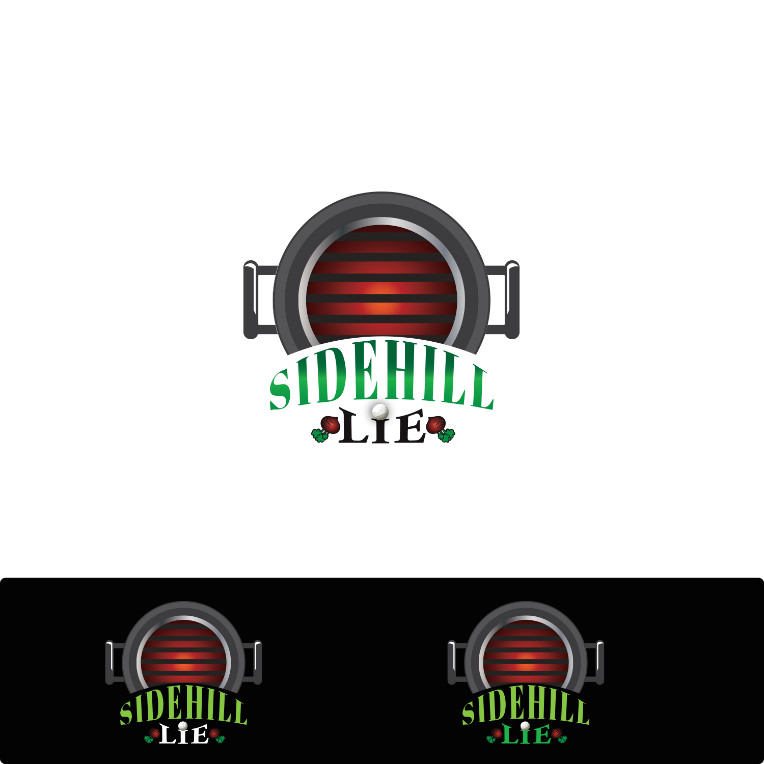 Sidehill Lie Logo Design by nadbook2323