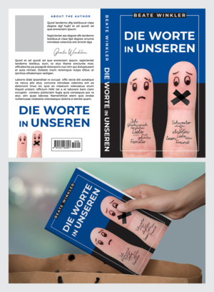 The words in our hands book Cover  | Buchumschlag Design von artanisel