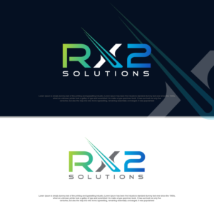 RX2 Solutions  | Logo Design by sushsharma99