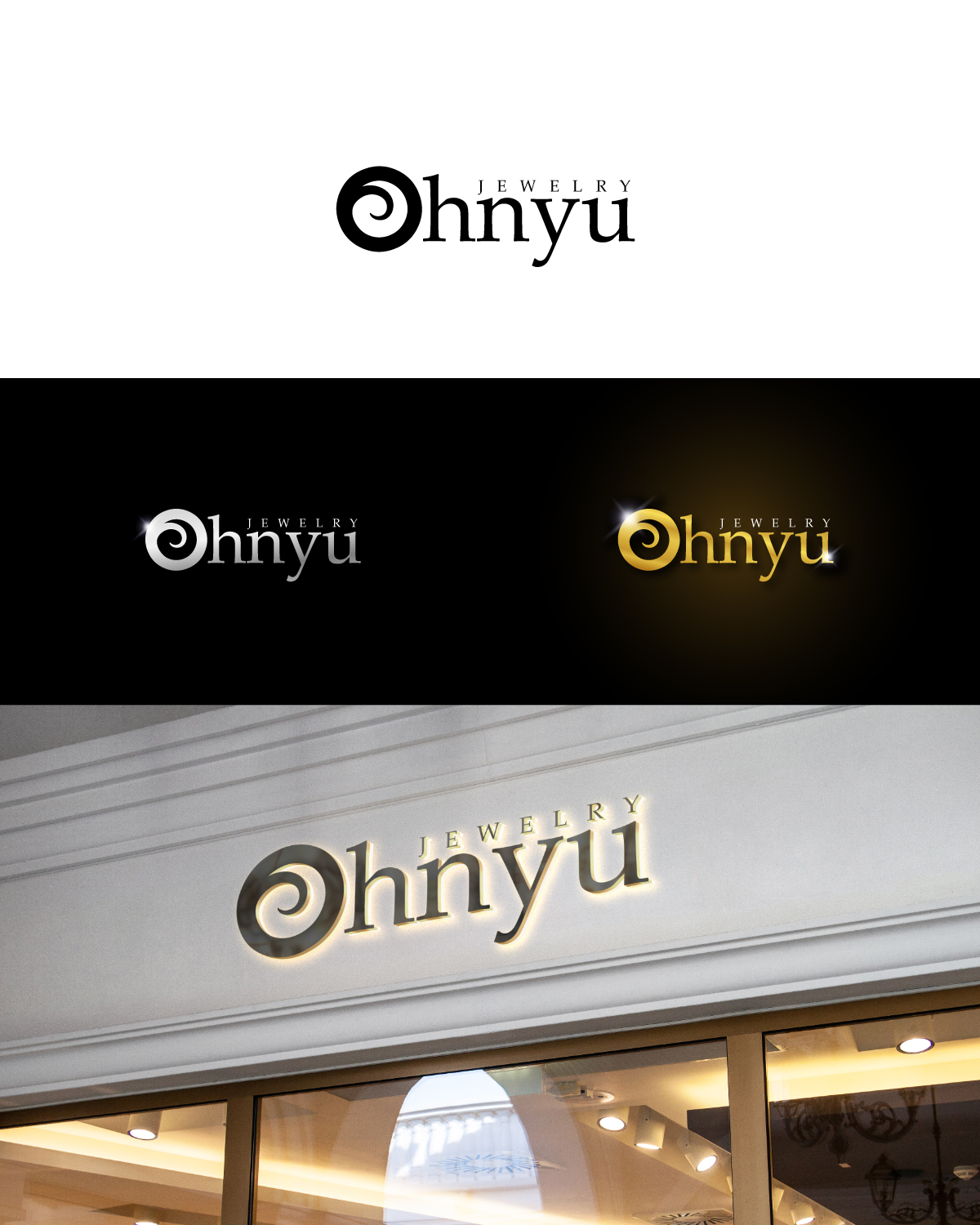 Logo Design by Anekaa for Ohnyu Jewelry & Studio | Design #19779781