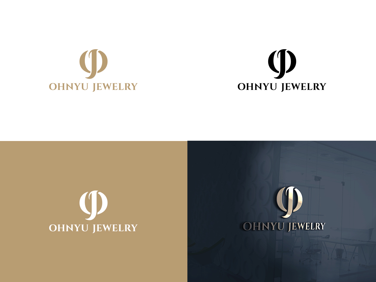 Diseño de Logo por Slant Line Media para Ohnyu Jewelry & Studio | Diseño #19777677