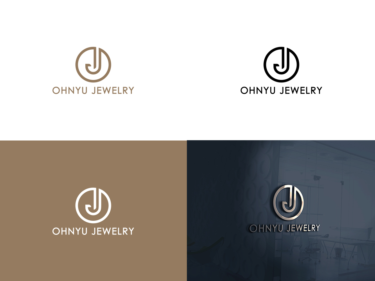 Logo Design by Slant Line Media for Ohnyu Jewelry & Studio | Design #19784792