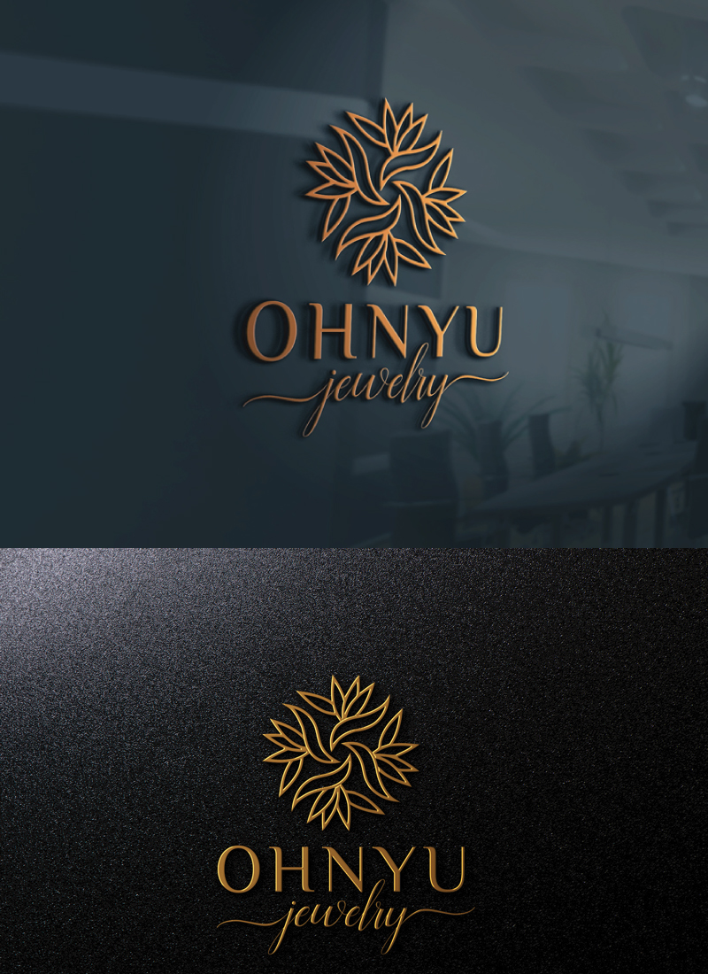 Logo Design by Madara Uchiha for Ohnyu Jewelry & Studio | Design #19780948