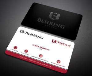 Visitenkarten-Design von Designers Hub für Behring Co. | Design: #19787261
