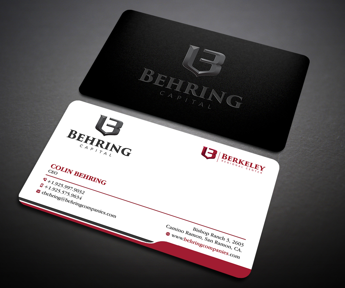Business Card Design by Designers Hub for Behring Co. | Design #19787440