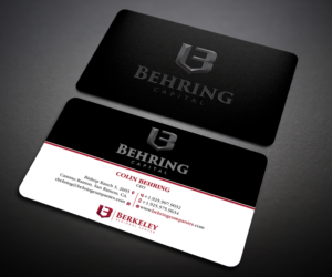 Business Card Design by Designers Hub for Behring Co. | Design: #19796083