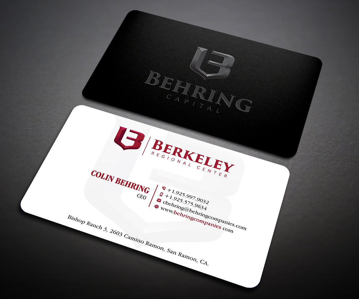 Business Card Design by Designers Hub for Behring Co. | Design #19804447