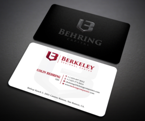 Business Card Design by Designers Hub for Behring Co. | Design: #19804447