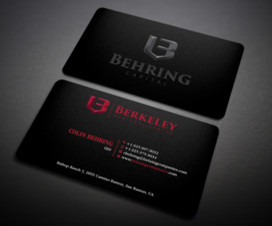 Business Card Design by Designers Hub for Behring Co. | Design: #19804452
