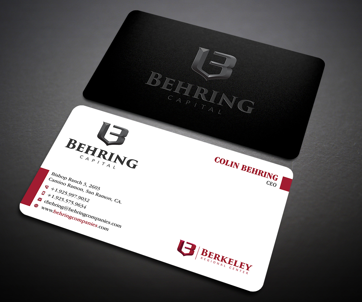 Business Card Design by Designers Hub for Behring Co. | Design #19804717
