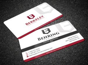 Business Card Design by Sandaruwan for Behring Co. | Design #19804748