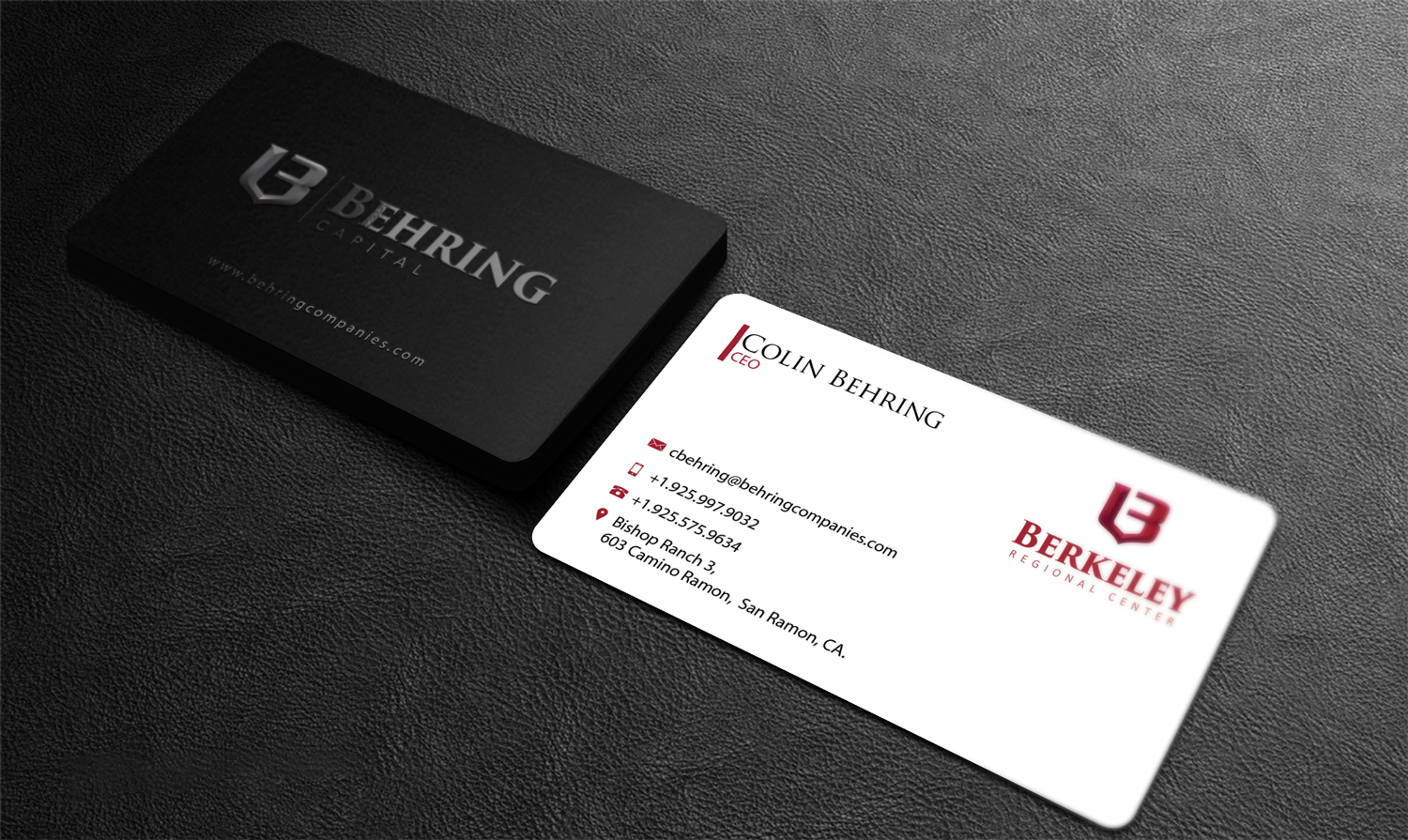 Design de Carte de Visite par Riz' pour Behring Co. | Design #19785679