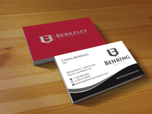 Business Card Design by Creations Box 2015 for Behring Co. | Design: #19794301