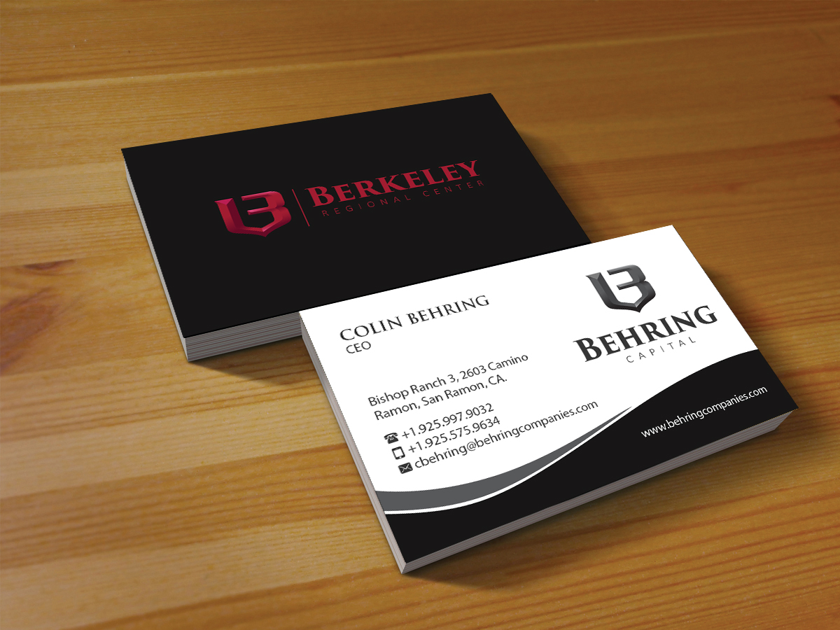 Business Card Design by Creations Box 2015 for Behring Co. | Design #19794302