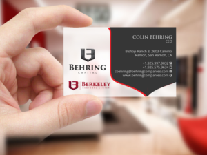 Business Card Design by Creations Box 2015 for Behring Co. | Design: #19794318