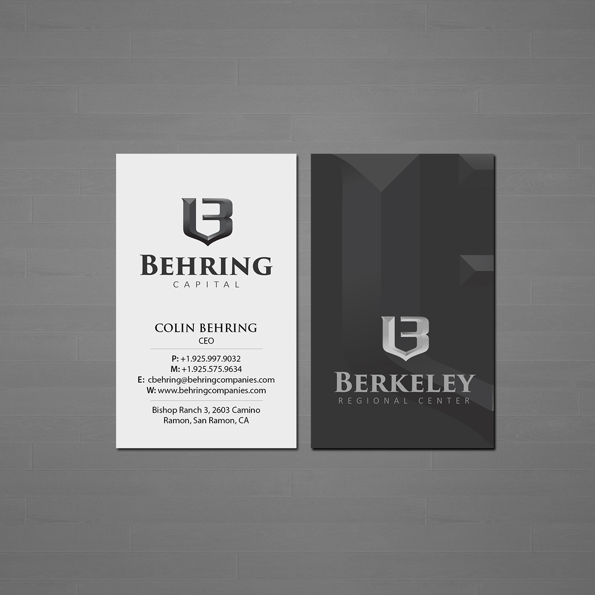 Business Card Design by Creations Box 2015 for Behring Co. | Design #19794321