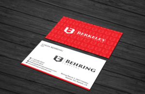 Business Card Design by Creations Box 2015 for Behring Co. | Design: #19794331