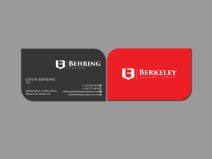 Business Card Design by Creations Box 2015 for Behring Co. | Design: #19794336