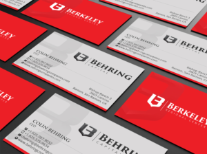 Business Card Design by Creations Box 2015 for Behring Co. | Design: #19794385