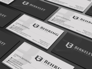 Diseño de Tarjeta de Presentación por Creations Box 2015 para Behring Co. | Diseño: #19794500