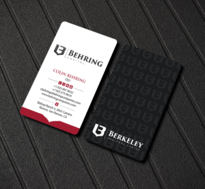 Business Card Design by Creations Box 2015 for Behring Co. | Design: #19802170