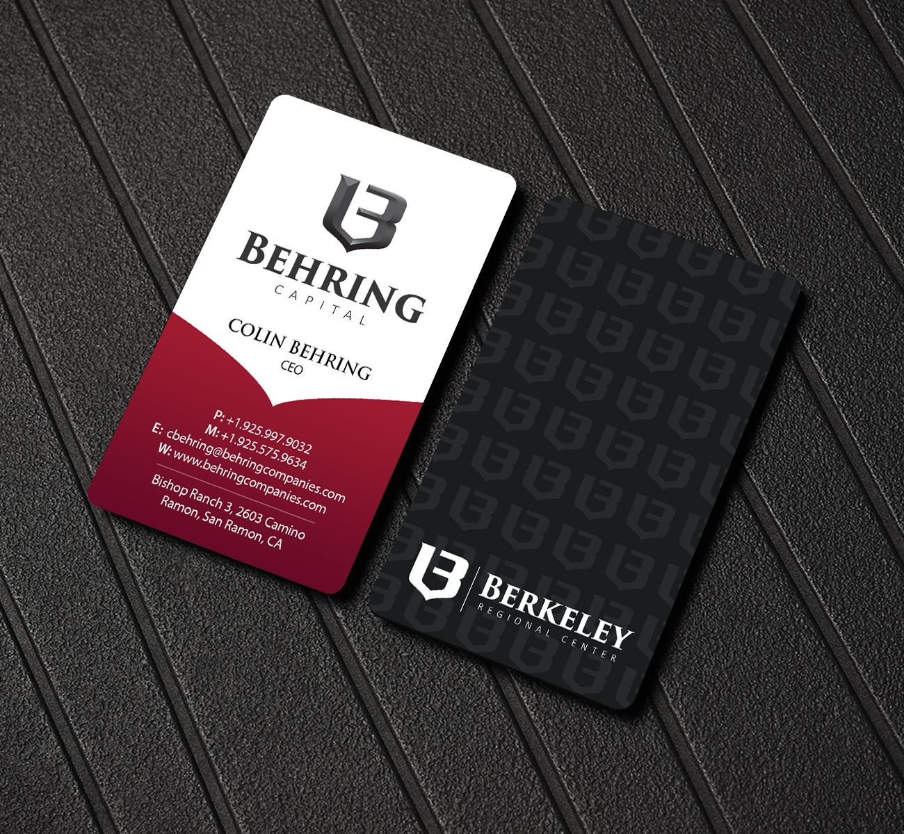 Business Card Design by Creations Box 2015 for Behring Co. | Design #19802181