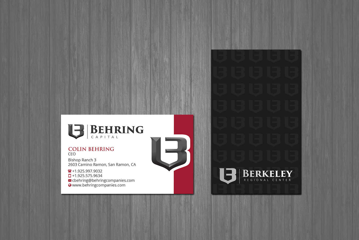 Business Card Design by Creations Box 2015 for Behring Co. | Design #19802187
