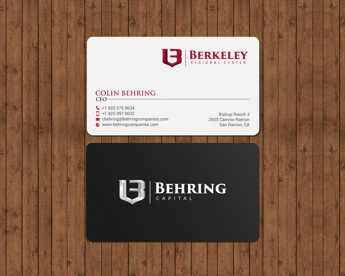 Business Card Design by chandrayaan.creative for Behring Co. | Design #19786209