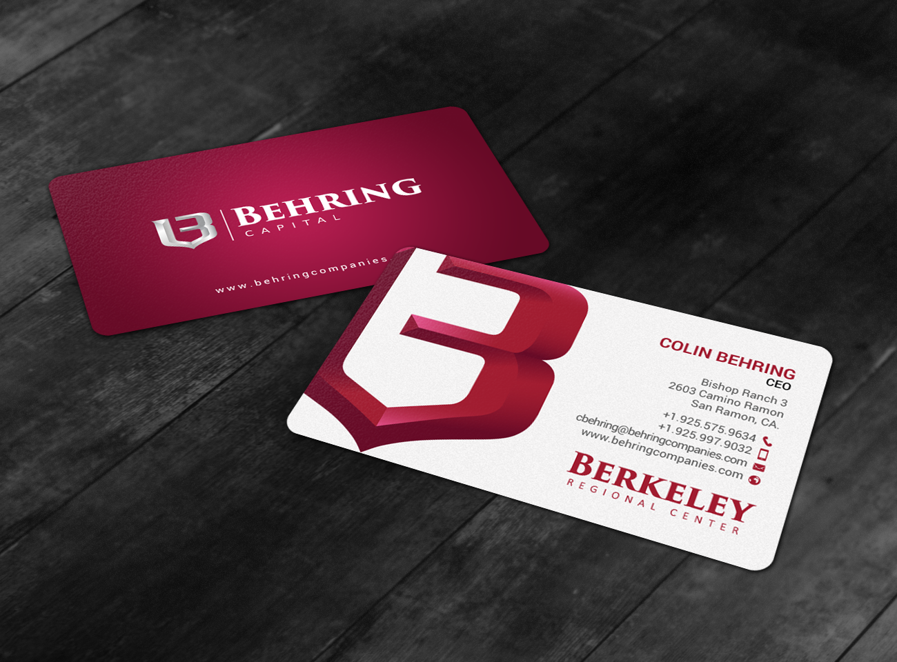 Business Card Design by chandrayaan.creative for Behring Co. | Design #19793079