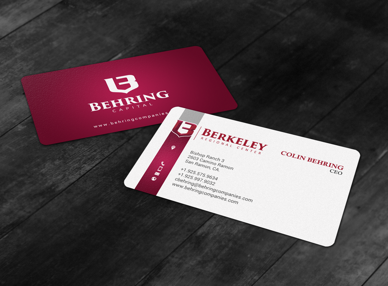 Business Card Design by chandrayaan.creative for Behring Co. | Design #19793080