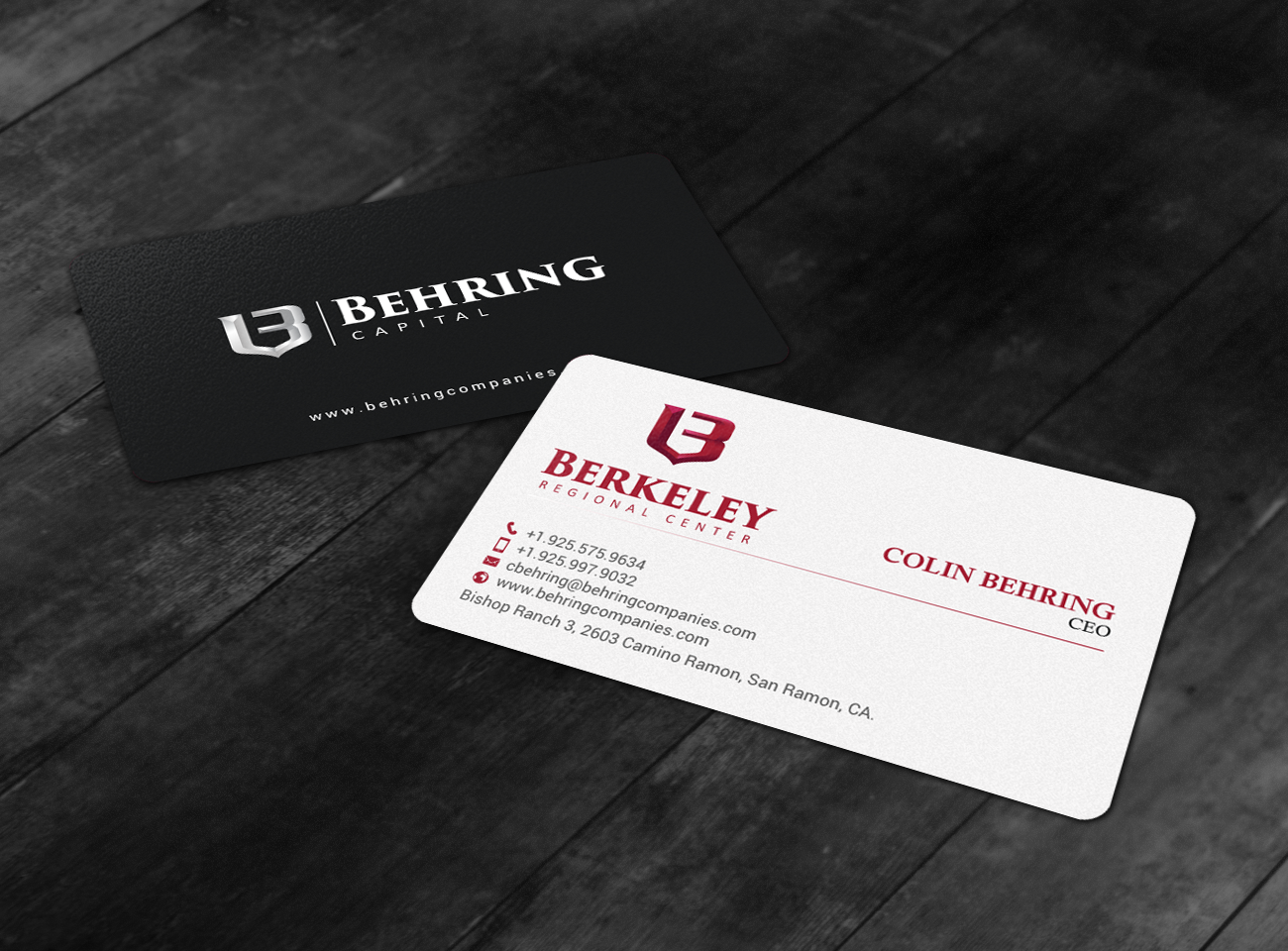 Business Card Design by chandrayaan.creative for Behring Co. | Design #19793081