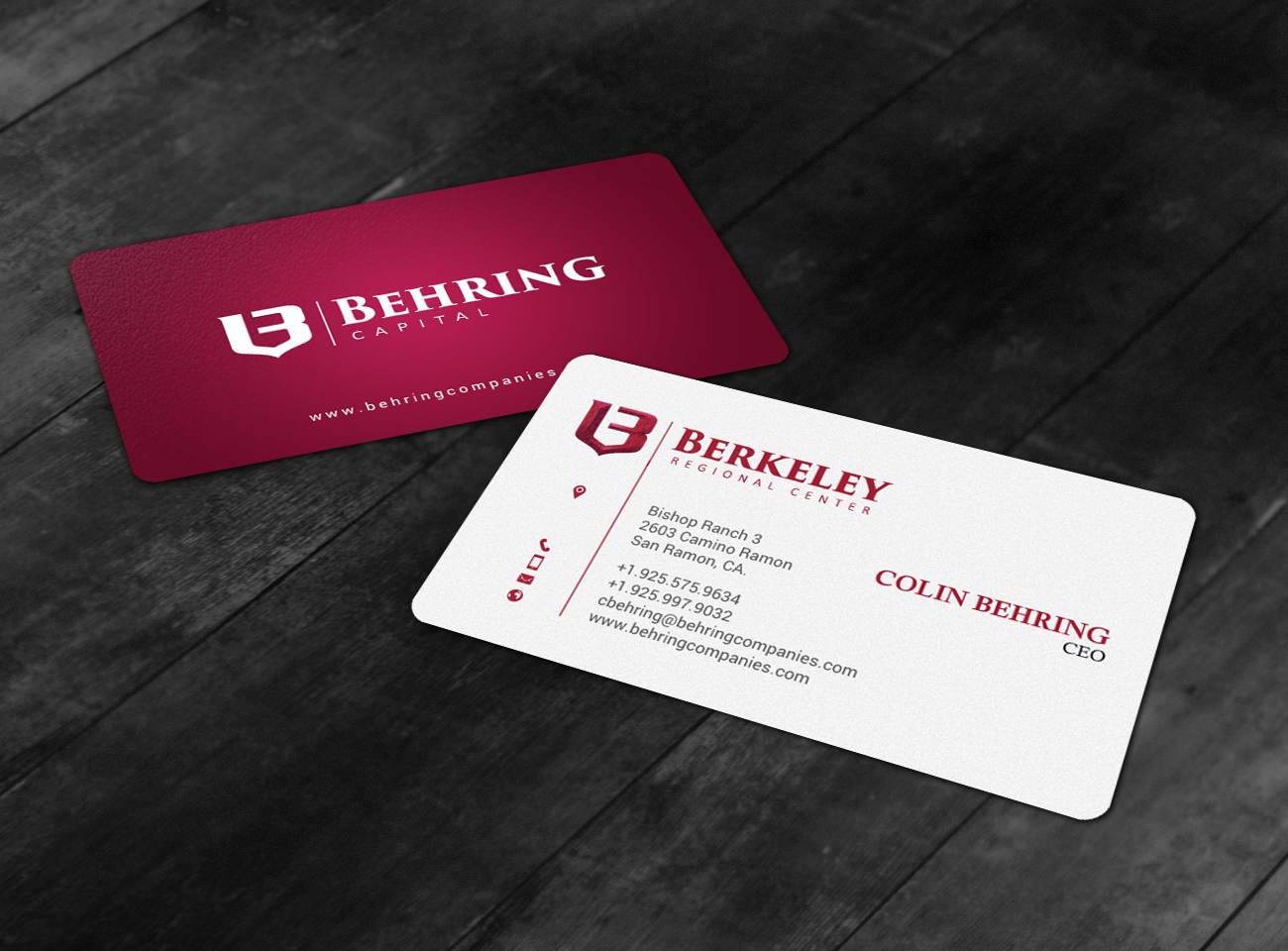 Business Card Design by chandrayaan.creative for Behring Co. | Design #19793082