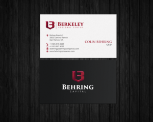 Behring Companies Business Card Design | Business Card Design by chandrayaan.creative