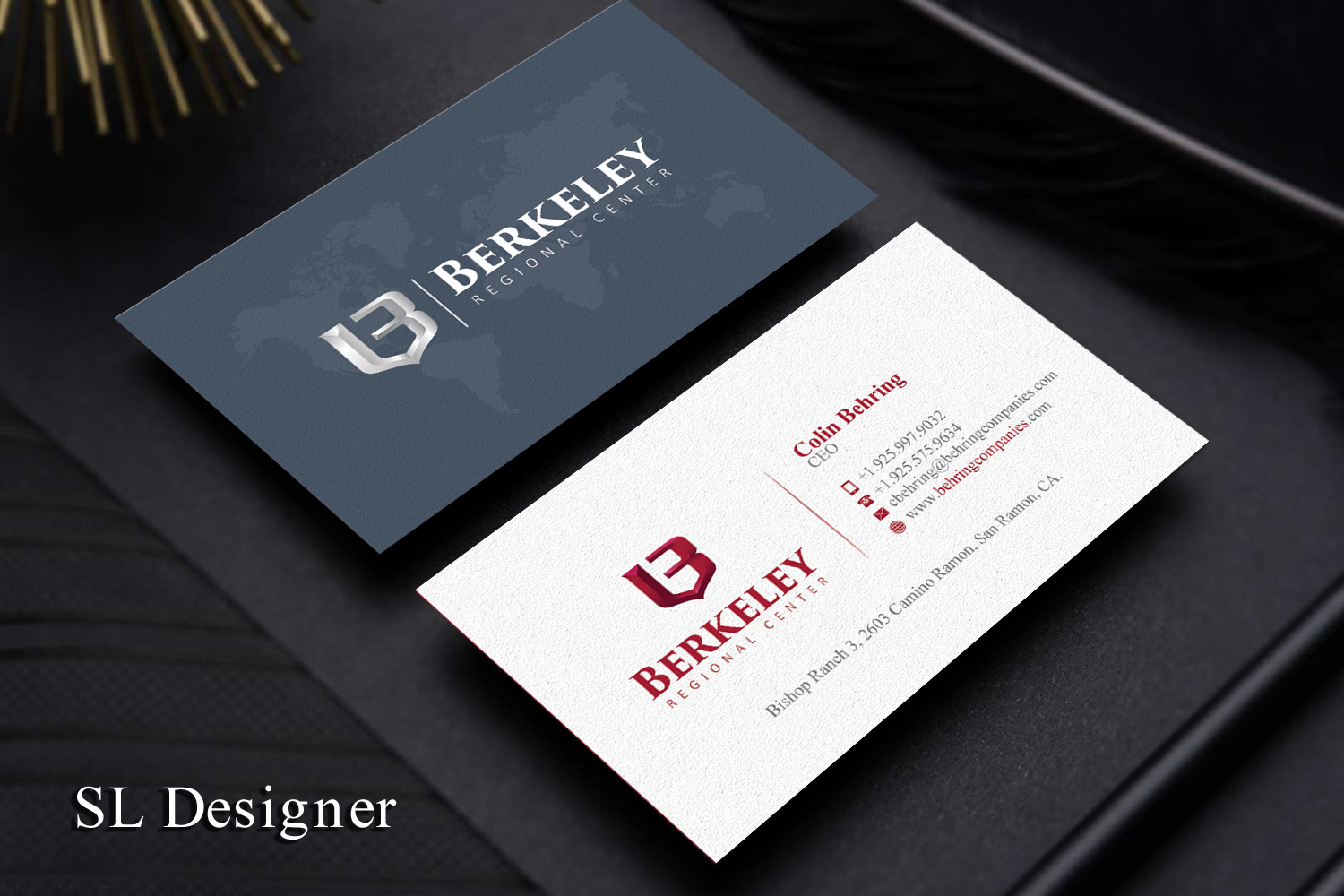 Business Card Design by SL Designer for Behring Co. | Design #19788141