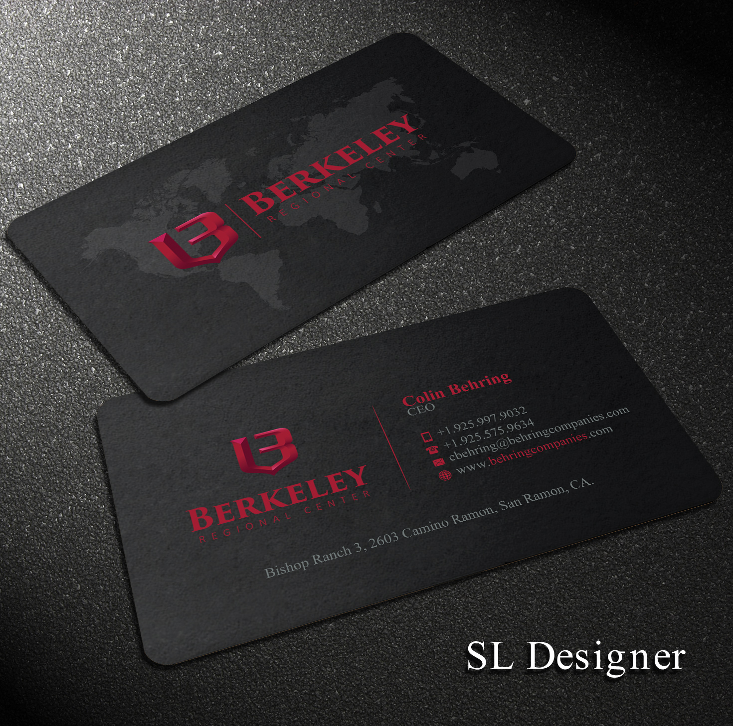 Business Card Design by SL Designer for Behring Co. | Design #19788152