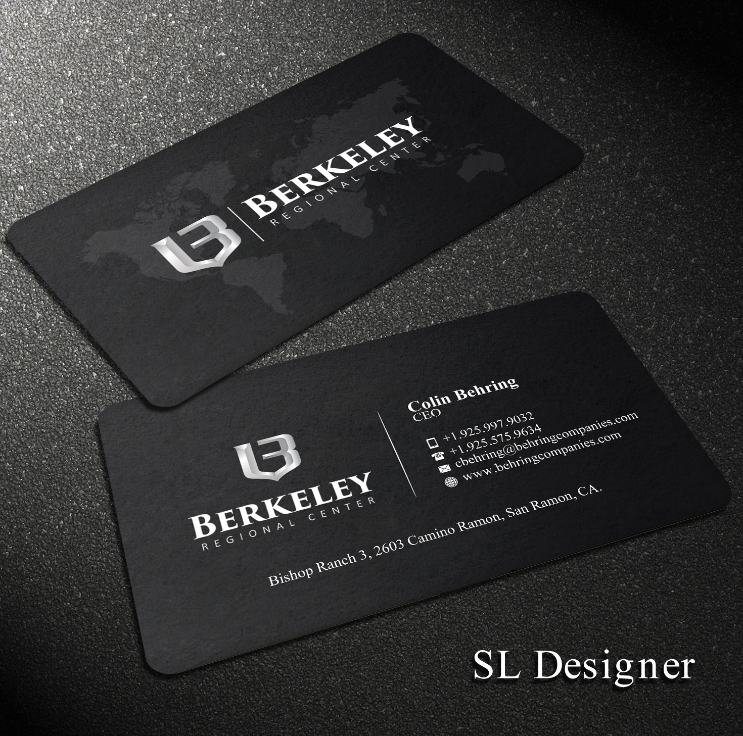 Business Card Design by SL Designer for Behring Co. | Design #19788153