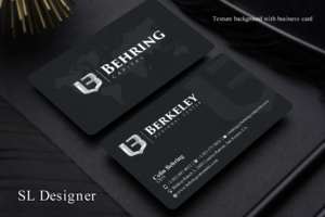 Business Card Design by SL Designer for Behring Co. | Design: #19792385