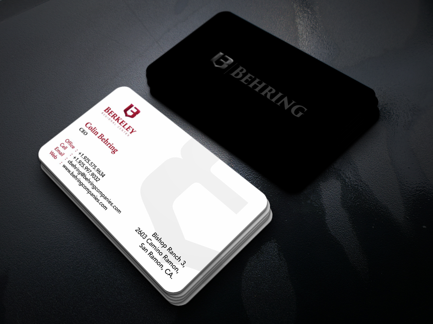 Business Card Design by dianpraditaputri for Behring Co. | Design #19798549
