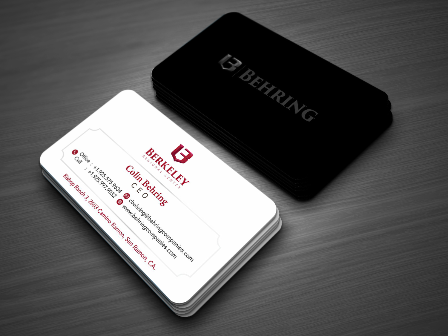 Business Card Design by dianpraditaputri for Behring Co. | Design #19799181