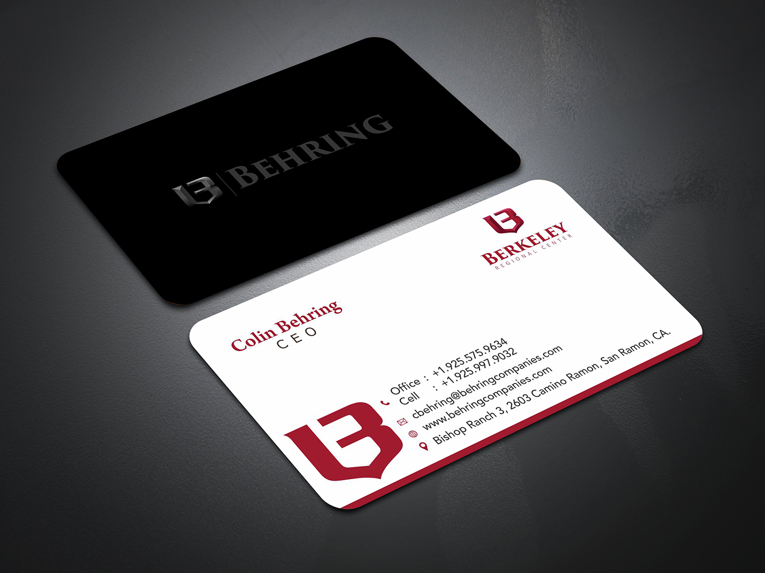 Business Card Design by dianpraditaputri for Behring Co. | Design #19799189