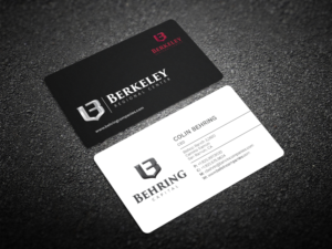 Business Card Design by Graphic Flame for Behring Co. | Design: #19788969