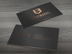 Business Card Design by Graphic Flame for Behring Co. | Design: #19788982