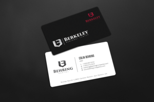 Business Card Design by Graphic Flame for Behring Co. | Design: #19788985