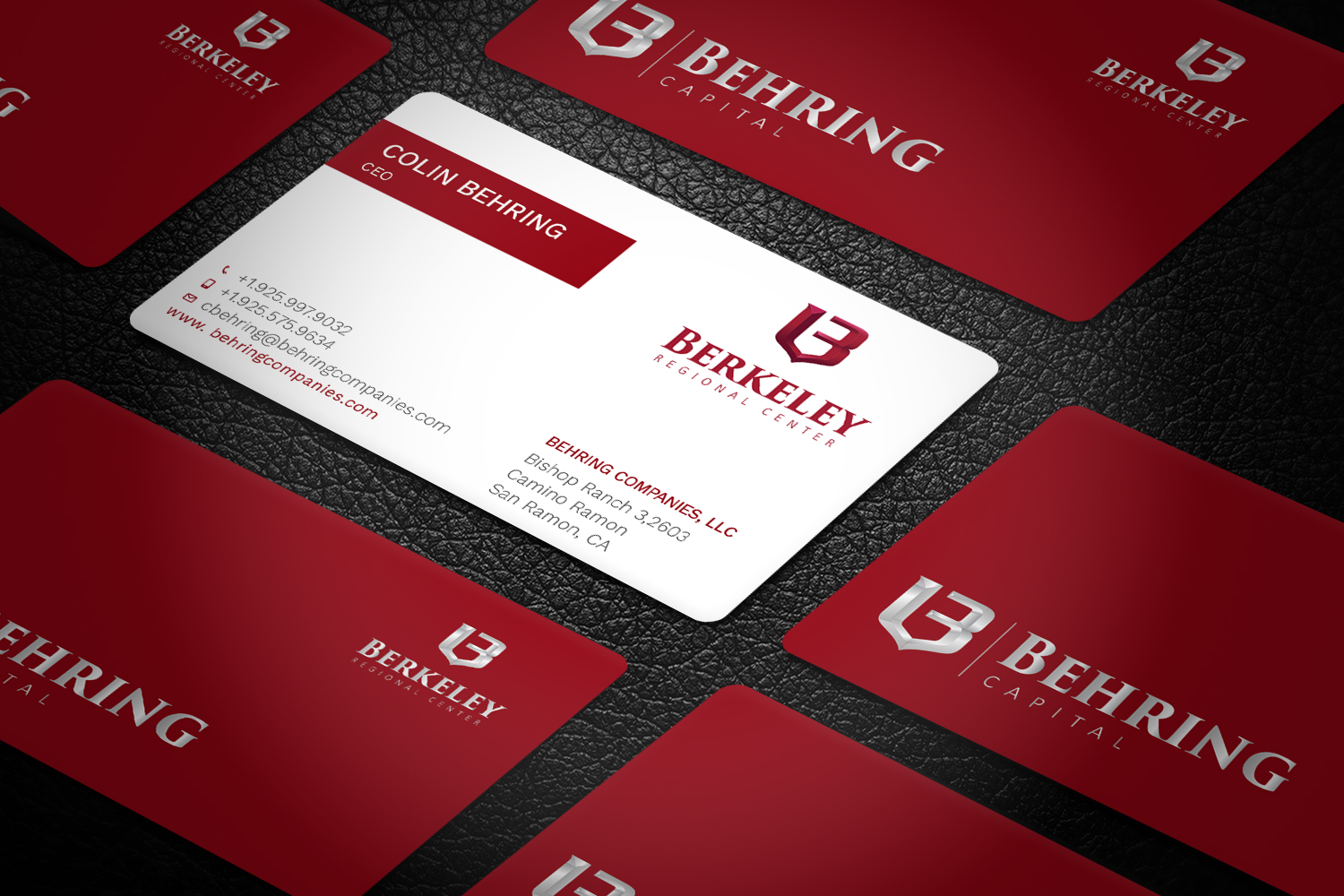 Visitenkarten-Design von Graphic Flame für Behring Co. | Design #19788988