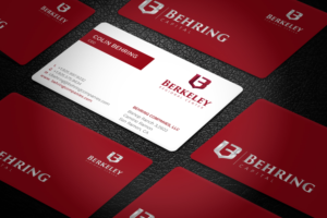 Visitenkarten-Design von Graphic Flame für Behring Co. | Design: #19788988