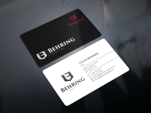 Business Card Design by Graphic Flame for Behring Co. | Design: #19788990