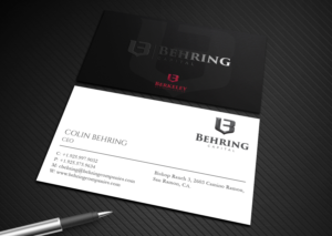 Business Card Design by Graphic Flame for Behring Co. | Design: #19802430